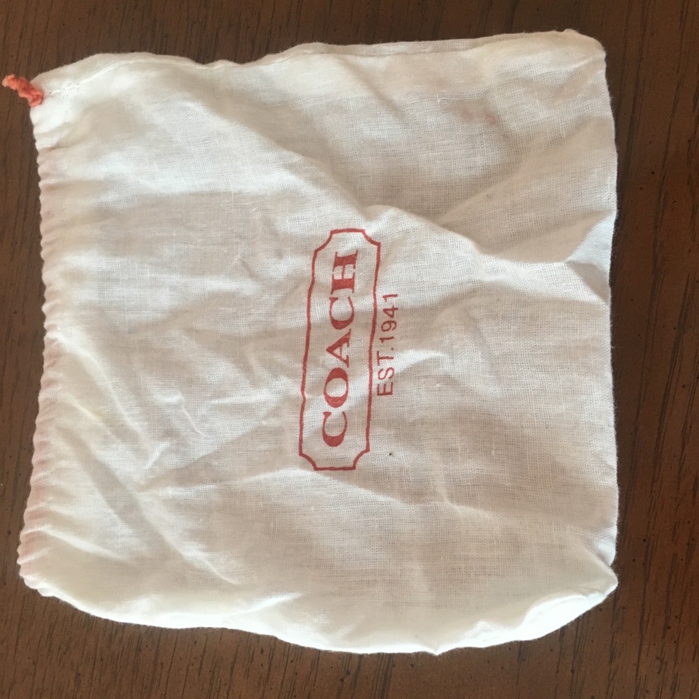 Coach dust bag